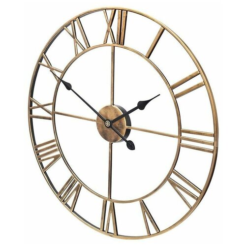 Часы настенные большие D62 см металлические стиль Лофт