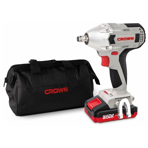 Аккумуляторный ударный гайковерт CROWN CT22015HX-2 TB 1459000₽
