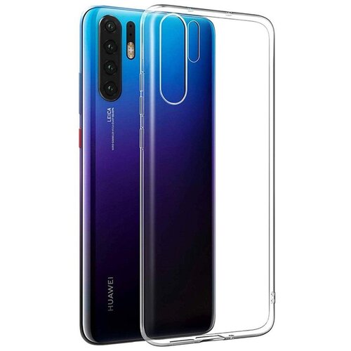 фото Чехол для huawei p30 pro прозрачный oem