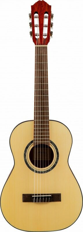 ALMIRES C-15 1/2 OP- классическая гитара 1/2, верхн. дека-ель, корпус-красное дерево, цвет натуральный