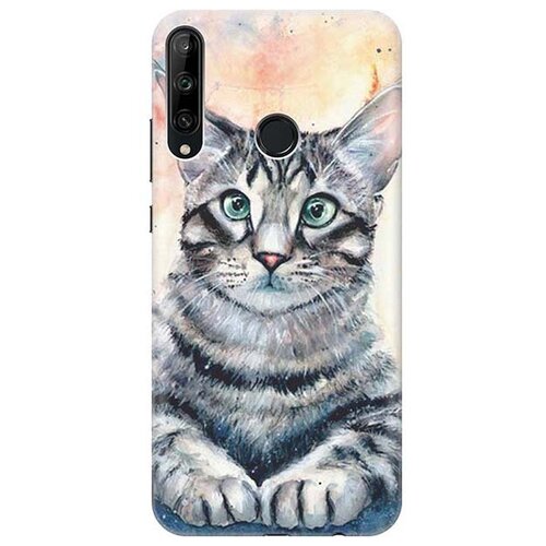 фото Чехол - накладка artcolor для huawei p40 lite e / honor 9c с принтом "ушастый котик" re:pa