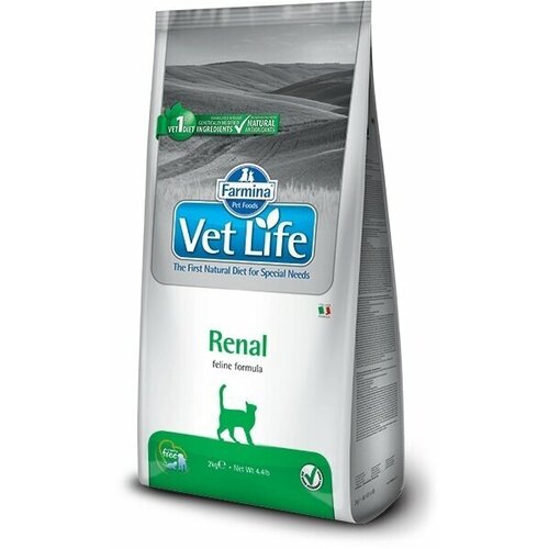 Farmina (Фармина) Vet Life Cat 1шт -10кг при почечных заболеваниях сухой для кошек