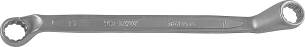 THORVIK ORW1213 ключ гаечный накидной изогнутый 75, 12x13 мм