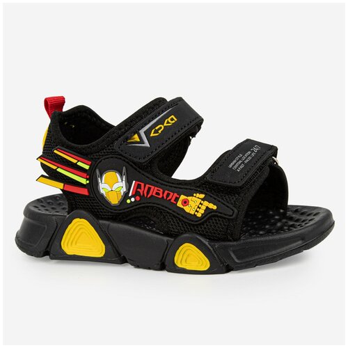 Пляжная обувь для мальчиков Kapika 82218-1 черный, размер 29