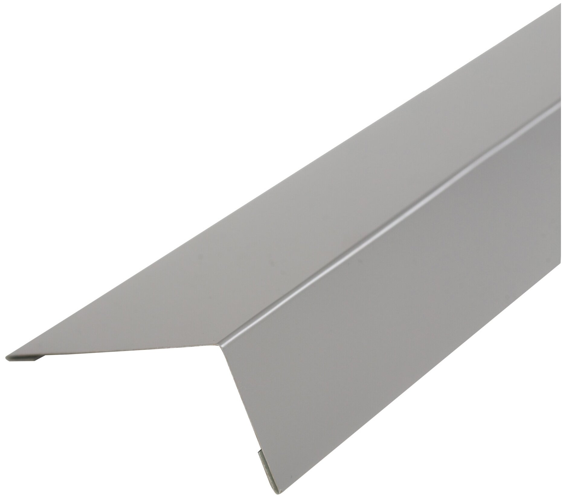 Угол наружный торцевая планка наличник оконный металлический 60*100*1250мм 5 штук цвет серый RAL 7024 Югсталь