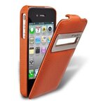 Кожаный чехол Melkco для Apple iPhone 4/4S - Jacka ID Type - изображение