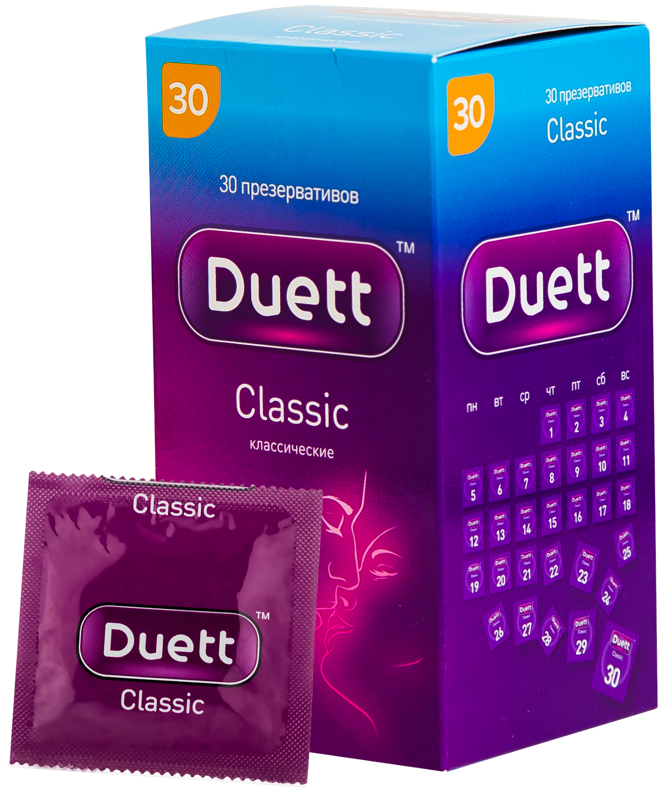 DUETT Презервативы Classic 30 шт