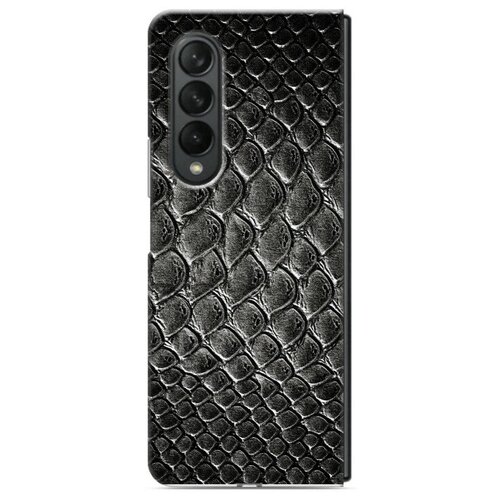 Дизайнерский пластиковый чехол для Samsung Galaxy Z Fold 3 Кожа змей дизайнерский пластиковый чехол для samsung galaxy z fold 3 мраморные тренды