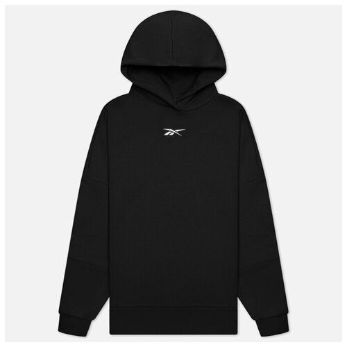 Женская толстовка Reebok Studio Recycled Oversize Hoodie чёрный, Размер L