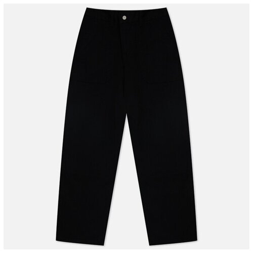 Мужские брюки Uniform Bridge Cotton Fatigue Wide Fit чёрный, Размер L