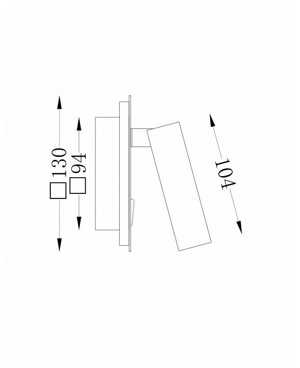 Бра Maytoni IOS 176 C175-WL-01-6W-MG - фото №3