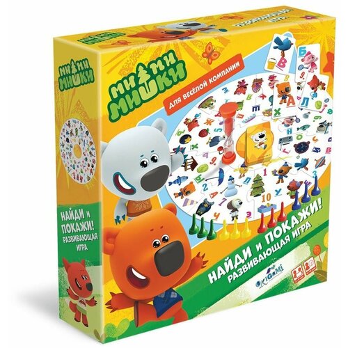 Настольная игра Origami МиМиМишки, Найди и покажи, в коробке (06733) baby games настольная игра найди и покажи origami 07375 о