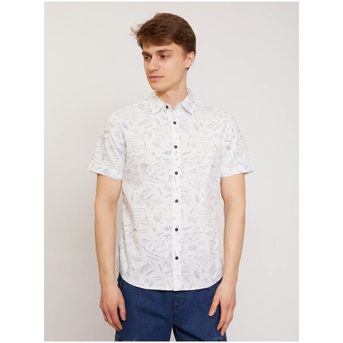 фото Рубашка zolla размер m белый