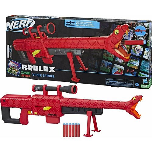 Nerf Бластер Nerf Roblox Zombie Attack Viper Strike F5483