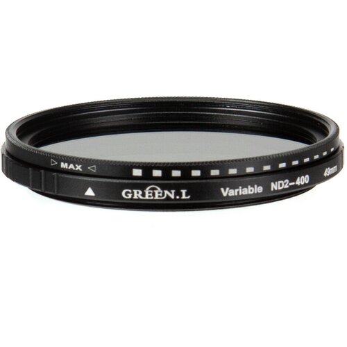 Светофильтр Green-L ND 2-400 Variable - 49 mm