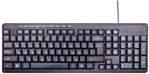 Клавиатура Ritmix RKB-155 мультимедиа, чёрная