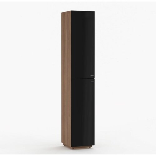 Шкаф 1-но дверный высокий RUM&COLA орех, 38.2х43.2х210 см, PARRA