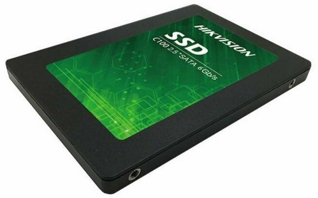 Накопитель SSD 2.5'' HIKVISION C100 480GB SATA 6Gb/s TLC 520/400MB/s IOPS 50K/30K MTBF 2M 7mm - фото №5