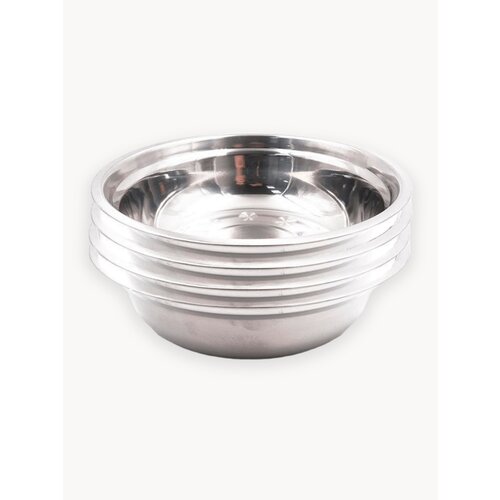 4 шт. Миска металлическая 