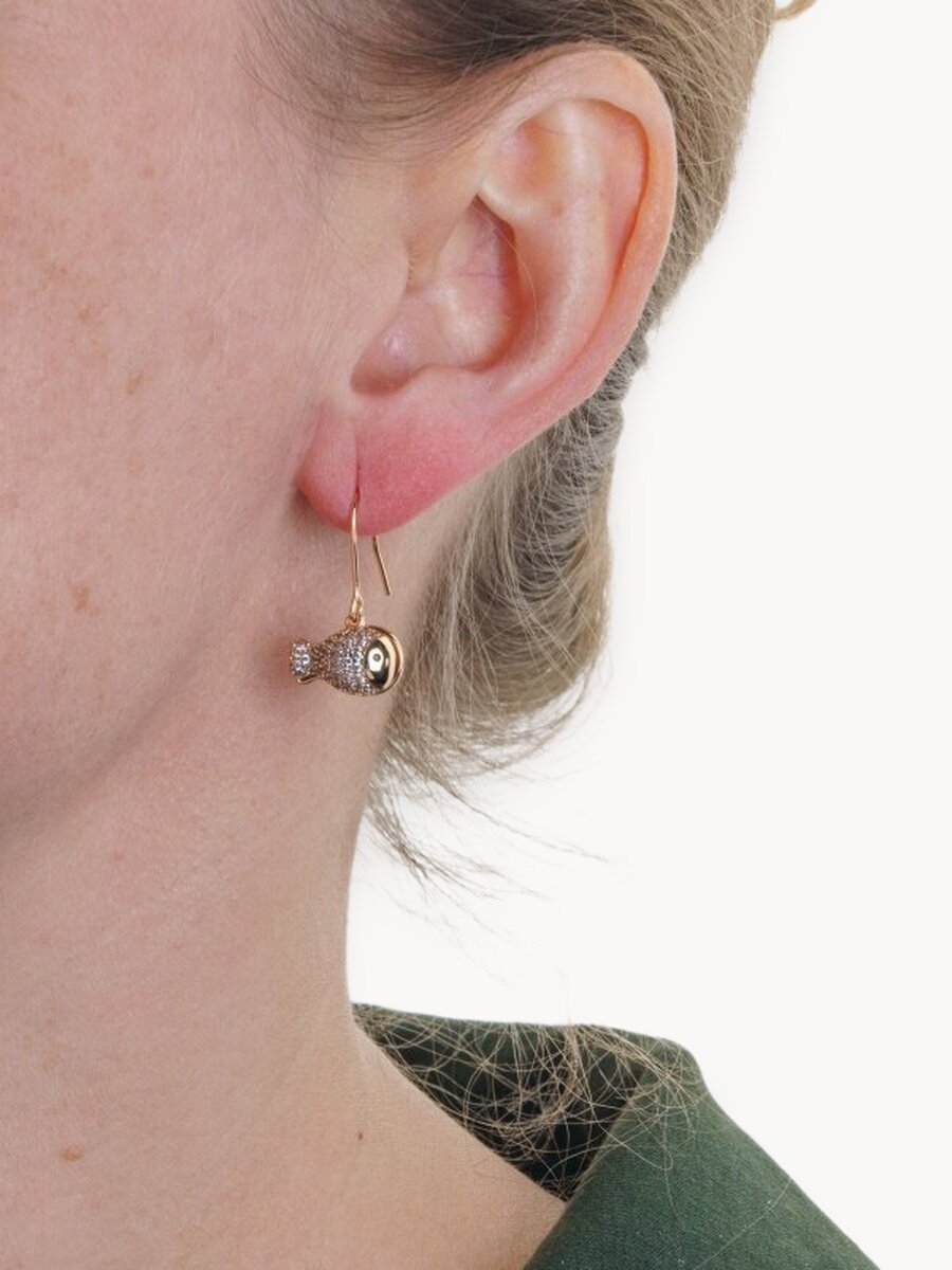 Серьги с подвесками, жемчуг имитация