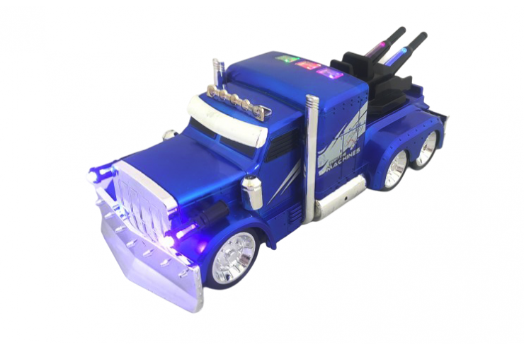 Радиоуправляемая боевая машинка-грузовик Jin Xiang Toys 76599-BLUE