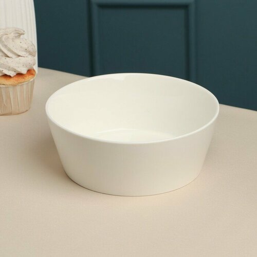 Салатник «Sola», 950 мл, d=18 см, белый, фарфор