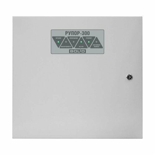 Рупор-300 Модуль речевого оповещения 100В/300Вт (RS-485, протокол Орион, RJ-45 Ethernet) (2*17Ач)