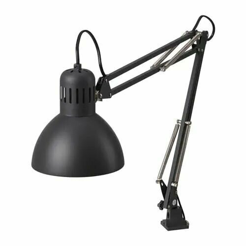 SIMEI Лампа настольная для идеальных бликов +лампочка, черный