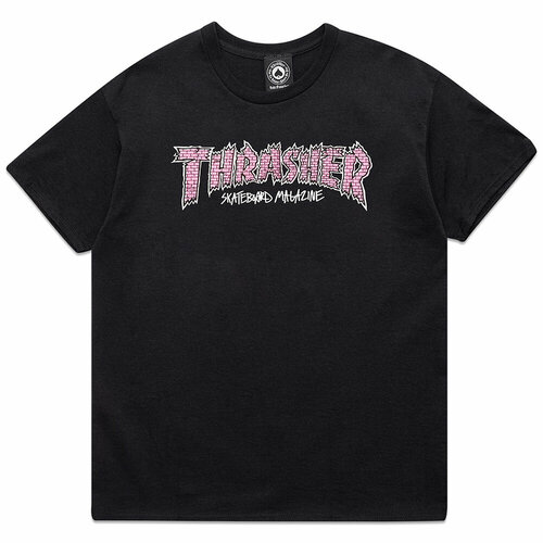 Футболка THRASHER, размер L, черный