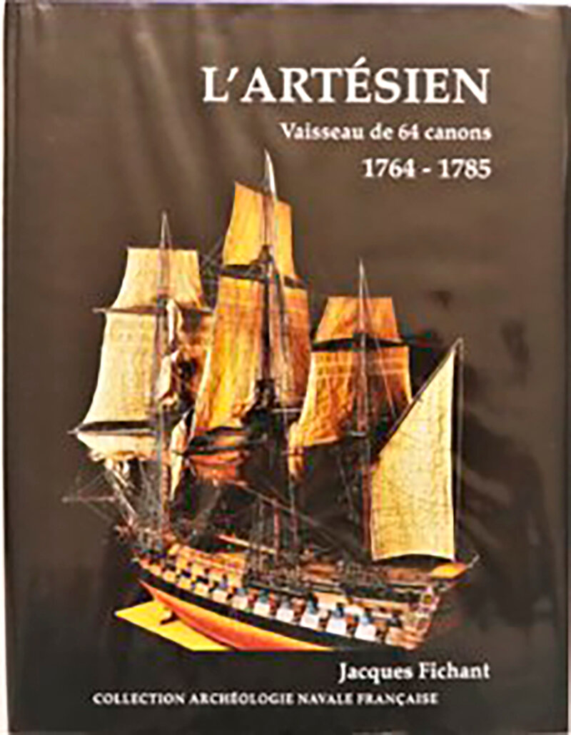 L'Artesien, 1764-1785 годы, французский язык, чертежи, Ancre