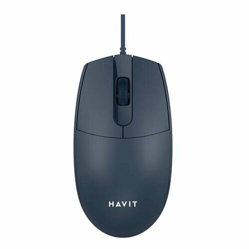 Мышь проводная Havit MS70 Blue 193900₽