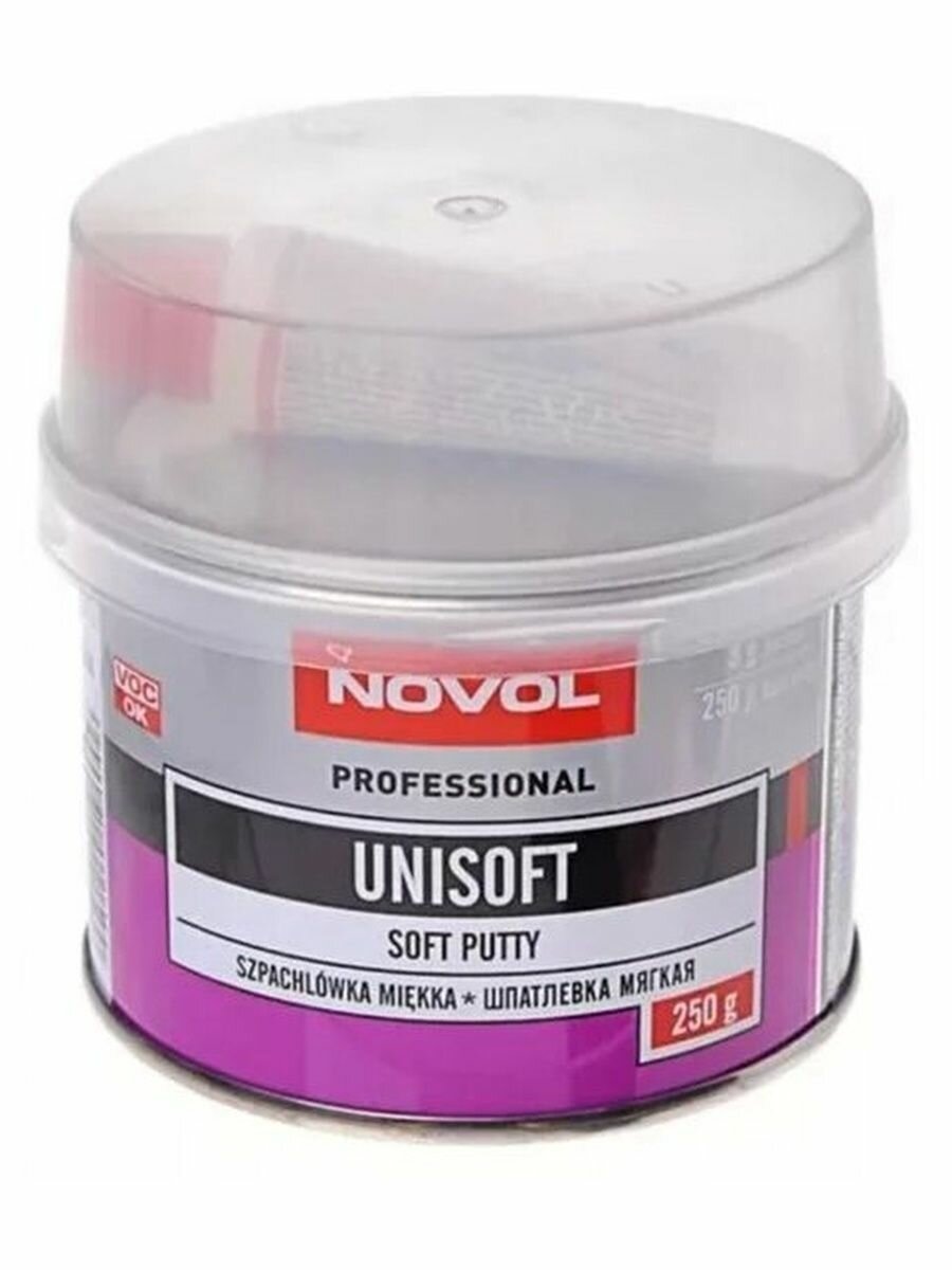 Шпатлевка NOVOL UNISOFT, уп. 0,25 кг (шт.)