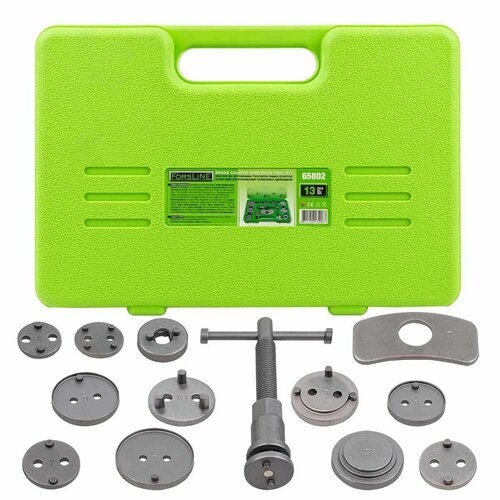 Набор инструментов для обслуживания тормозных цилиндров 13пр, в кейсе ForsLine FL-65802
