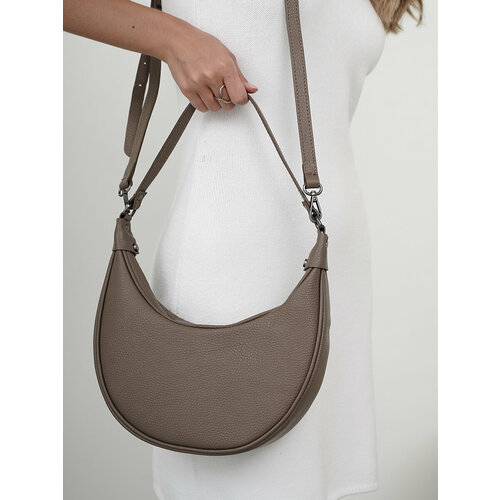 Сумка кросс-боди Delone фактура зернистая бежевый 4940₽