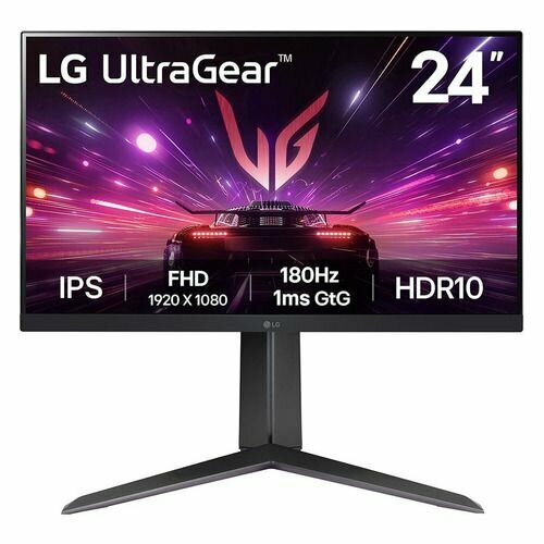 238 Монитор LG UltraWide 24GS65F-B 1920x1080 IPS 180Гц 1хHDMI 1хDP черный 24gs65f-b aruz 19586₽