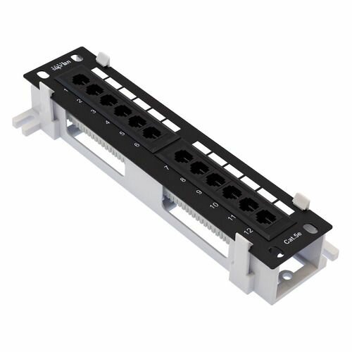 Патч-панель Suprlan 10-0407 19" 1U 12xRJ45 кат.5E UTP
