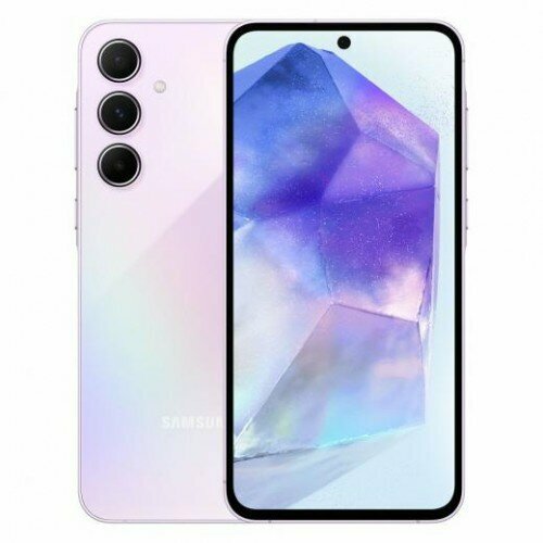 Смартфон Samsung Galaxy A55 8256Gb Dual nano SIM eSIM Lilac 4359400₽