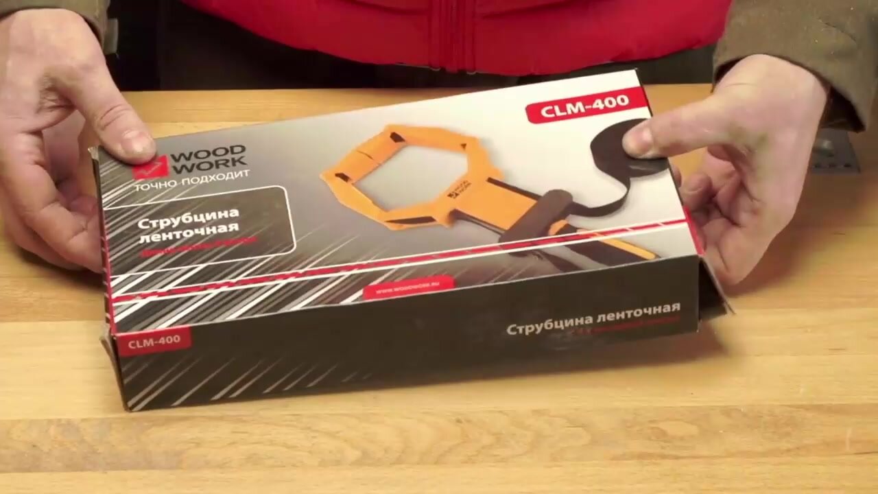 Струбцина ленточная для столярных соединений с фиксацией по периметру до 4 м. Пластик / нейлон — фото 1