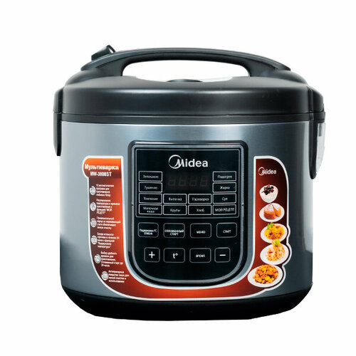 Мультиварка Midea MW-3808ST 11 программ мощность 650Вт 5л 3890₽