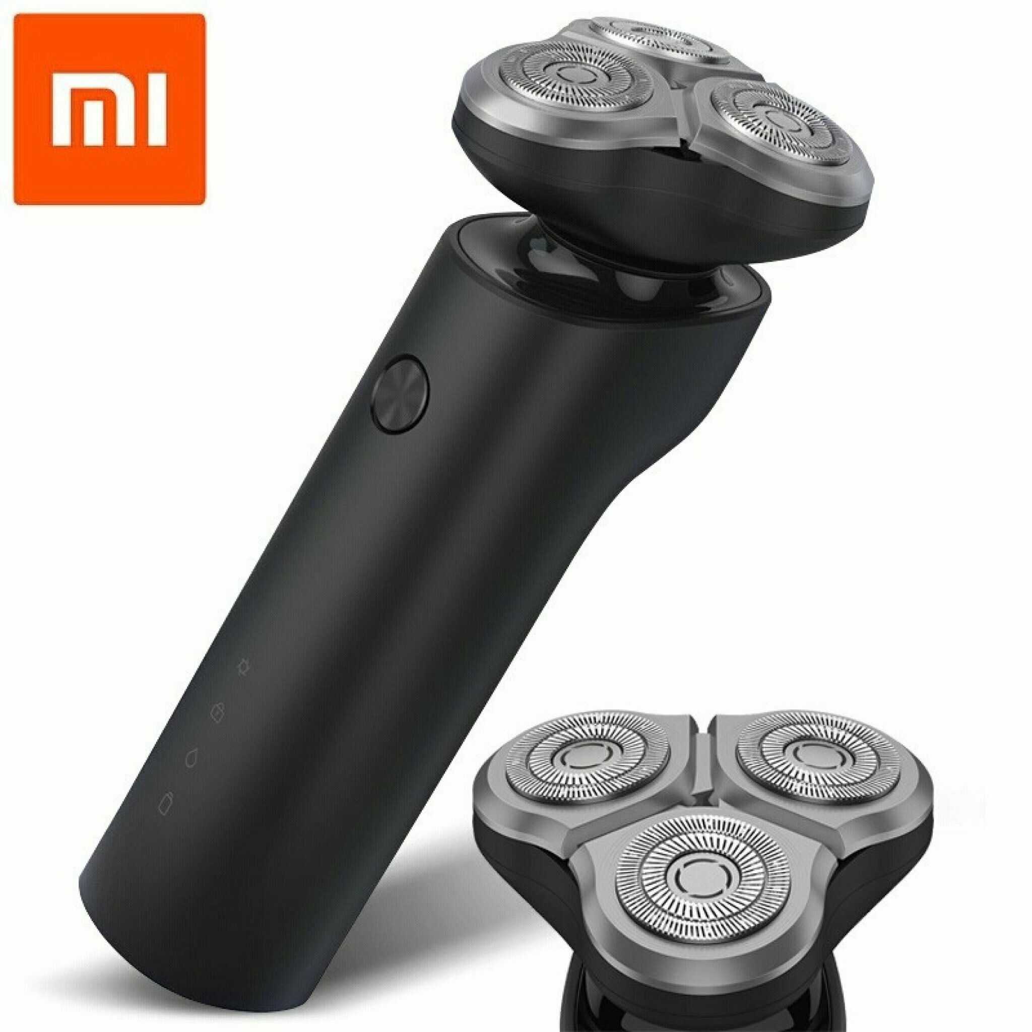 Электробритва Mijia S500, для влажной и сухой бритвы, 3 головки, время работы до 60мин