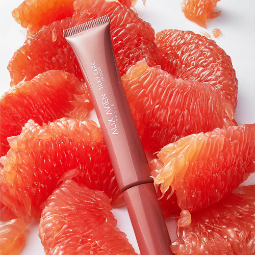 Блеск для губ ALIX AVIEN тон 303 salmon pink розовый в тюбике, глянцевый увлажняющий