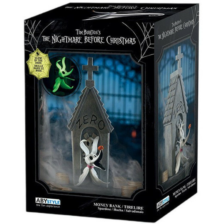 Копилка ABYStyle The Nightmare Before Christmas Zero (Glows in the Dark) ABYBUS023 — фото 1