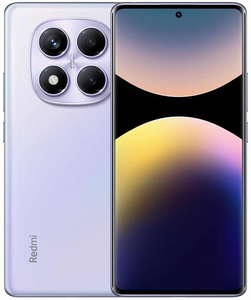 Смартфон XIAOMI Redmi Note 14 Pro 12/512Gb LTE DS Aurora Purple — фото 1