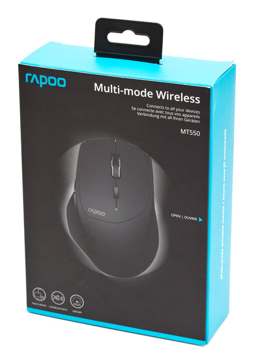 Лучшая мышь от Rapoo - беспроводная Rapoo MT550 - скорость и удобство ! — фото 1