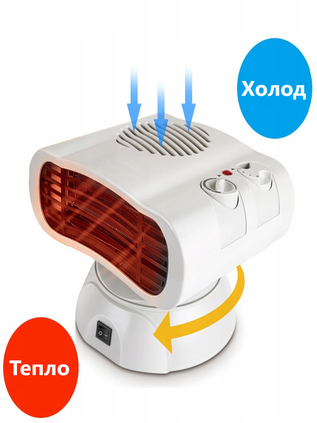 Электрический тепловентилятор Zumba Professional ZM-1111 — фото 1