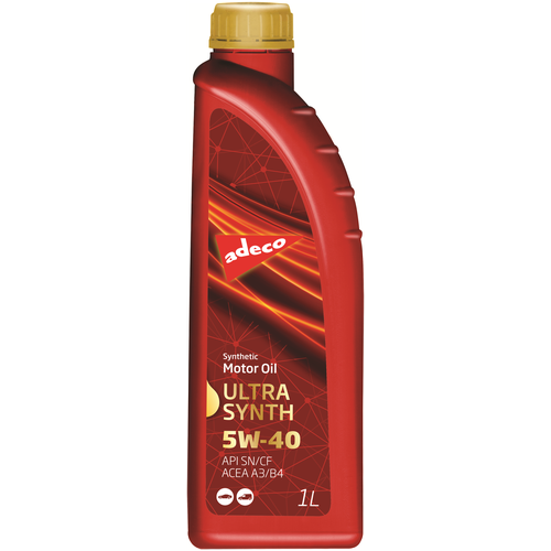 Моторное масло синтетическое ADECO Ultra SYNTH SAE 5W-40, 1 Л