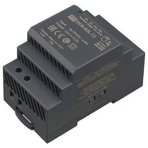 Источник питания DC/DC Mean Well DDR-60L-12 источник питания dc dc mean well ddr 120c 24