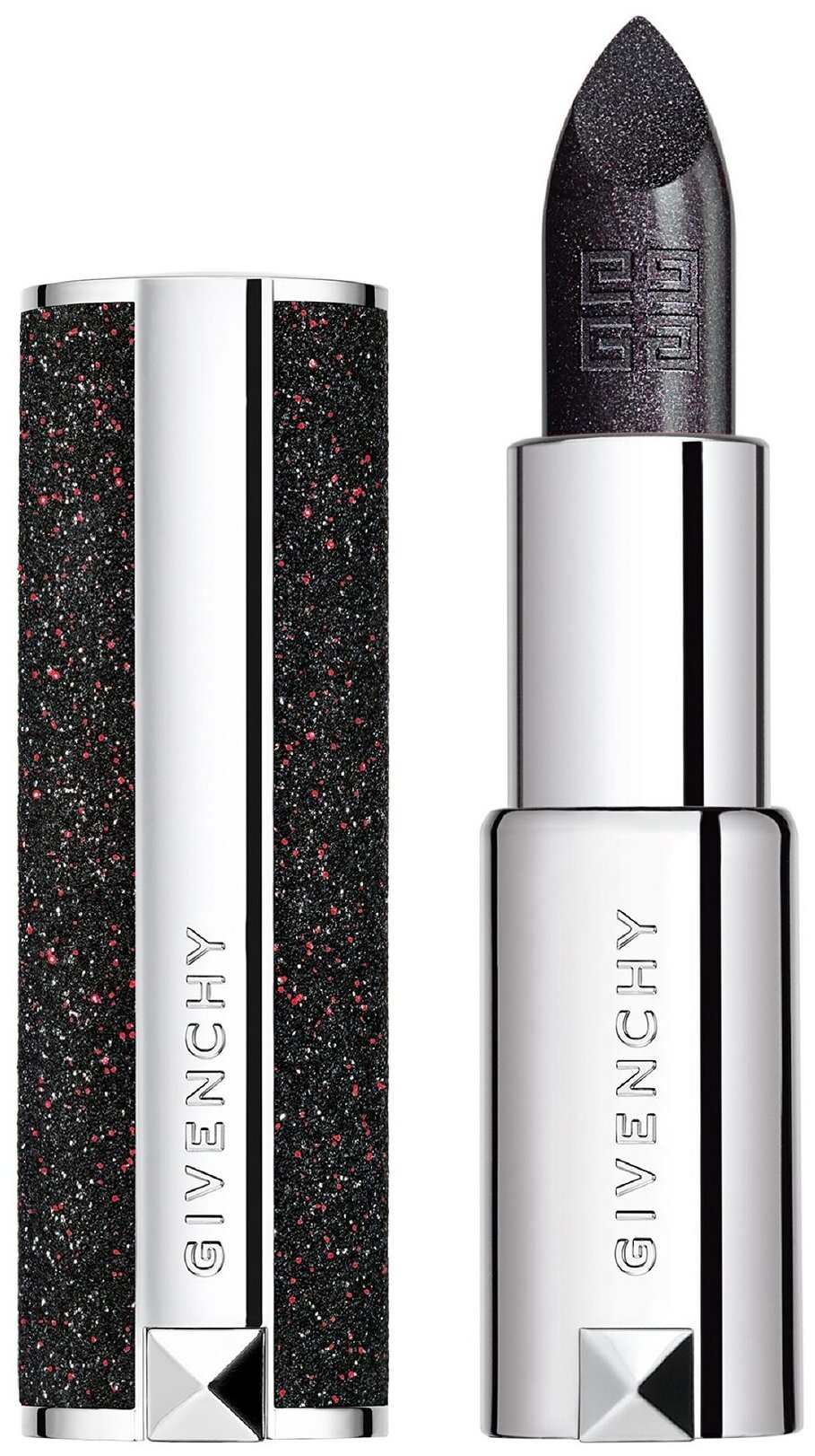 GIVENCHY Le Rouge Night Noir помада для губ мерцающая, оттенок 06 Night in Grey