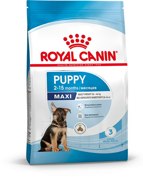 Royal Canin Maxi Junior сухой корм для щенков крупных пород с 2 до 15 месяцев - 15 кг