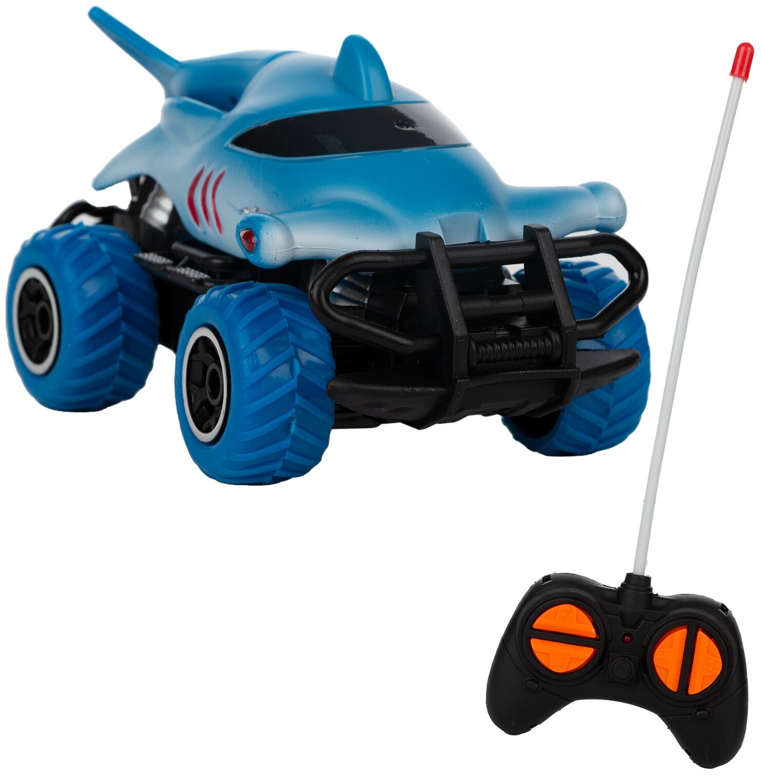 Машинка радиоуправляемая Властелин Небес Mini Racers "Рыба Молот" голубая ВМ4001